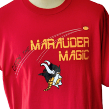 Viking Catch Marauder Magic Football Mascot Vintage T-Shirt size XL Mens USA NOS - £18.89 GBP
