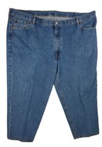 Levi&#39;s Mens 560 52x30 Comfort Fit Jeans Straight Leg Medium Wash 100% Co... - £23.50 GBP
