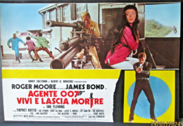 Roger Moore As James Bond 007 (Live And Let Die) Rare Ver 1973.MOVIE Poster # 6 - £167.39 GBP