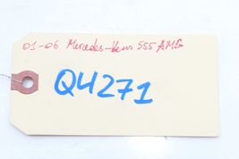 01-06 MERCEDES-BENZ S55 AMG REAR LEFT QUARTER PANEL TRIM MOLDING Q4271 image 11