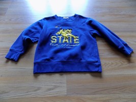 Size XS Disney Store The Lion King Simba Cub Navy Blue Sweatshirt Sweat ... - $14.00