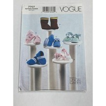 Vogue Sewing Pattern 7707 Baby Booties by Linda Carr - £3.94 GBP