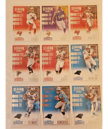 FOOTBALL CARD COLLECTION #5 OF ASSORTED TEAMS CARD MANUFACTURES PLAYERS ... - £14.01 GBP