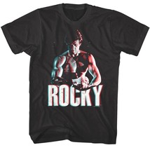 Rocky Balboa 3D Muscles Men&#39;s T Shirt Boxing Fist Wraps Fight - £19.20 GBP+