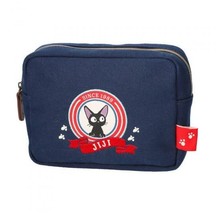 Original Ghibli Pouch/Clutch - Kikis Delivery Service - Navy Blue Cosmetic Bag,  - £45.68 GBP