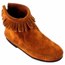 Children&#39;s Moccasin Suede Brown Style # 2282 - £28.73 GBP