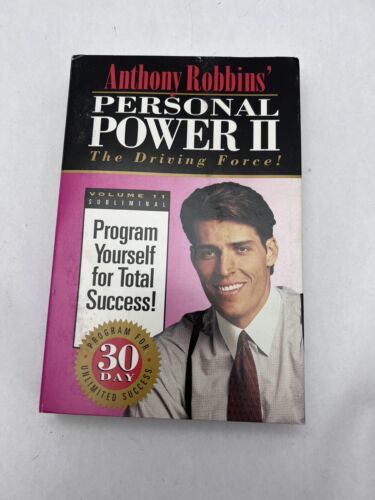 Anthony Robbins - Personal Power II #11 Audiobook 2 Cassette Tapes - $5.15