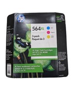 HP 564XL INK Cartridge Color Ink Jet  Color Combo 3 Pack  NEW IN PACKAGE  - $22.34 CAD