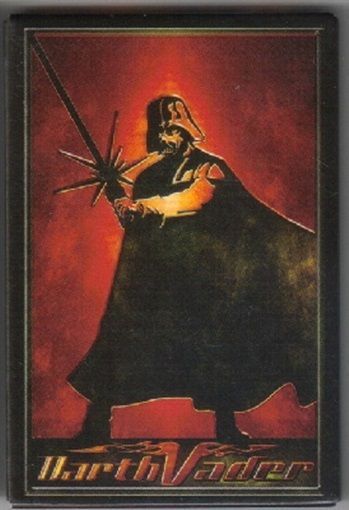 Star Wars Episode III Revenge of the Sith Vader Figure and Name Fridge M... - $3.99