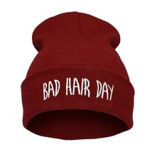 Fashion New Unisex Women Mens Winter Bad Hair Day Snap Back s Hat Knit Hip Hop   - £111.90 GBP