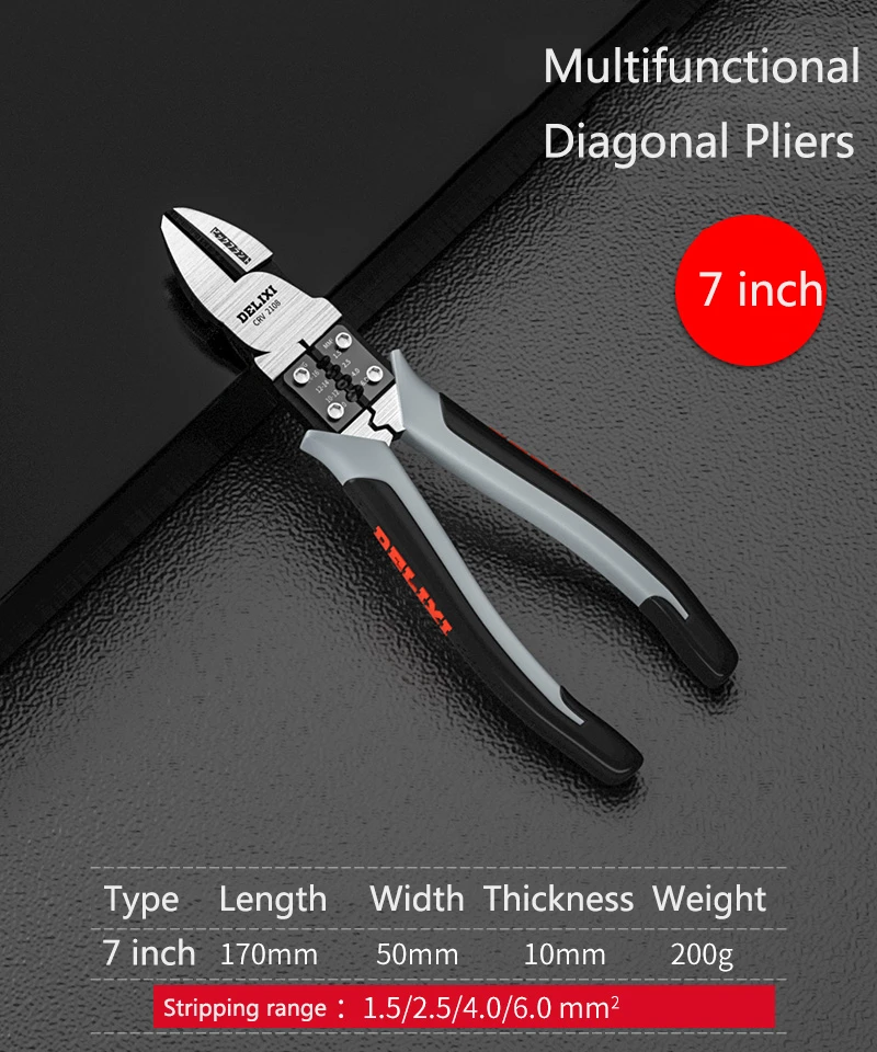 Multifunctional Wire Cutters Pliers Needle Nose Pliers Diagonal Pliers W... - $10,181.52 MXN
