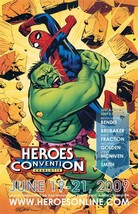 Michael Golden Signed Spider-Man vs. The Hulk Art Poster 2009 Heroes Con EXC - £19.66 GBP