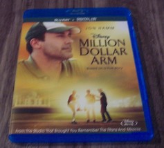 Walt Disney Million Dollar Arm BLU-RAY Disc Movie Jon Hamm - £11.65 GBP