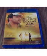 Walt Disney MILLION DOLLAR ARM BLU-RAY Disc Movie Jon Hamm - $14.85