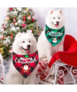 Christmas Pet Triangle - Bandana Letter Print Dog Cat Bib - $28.00