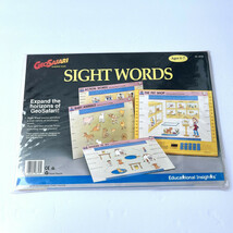 Vintage 1991 Geosafari Sight Words EI-8753 10 Cards 20 Lessons COMPLETE - $467.43 MXN