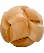 Frank Lloyd Wright Soccer Ball 3D Block Mini Puzzle 2.75&quot; Height Wooden ... - £9.43 GBP
