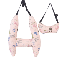 Anypack Car Travel Pillow Pink Rabbit 1 Set for Kids and Adult Neck Head... - $130.90