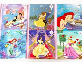 Lot of 6 Disney Princess StoryBook Library Hardback, Vol 2,3,6,8,9,11 - £9.91 GBP
