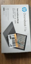 Hp Chromebook 11A 11A-NA0035NR 11.6&quot; 4GB 32GB 2.0GHZ Ash Grey Laptop - £97.15 GBP