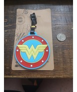 Wonder Woman Luggage Tag Marvel DC Superhero Baggage Travel ID Suitcase Bag - $5.98