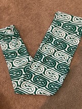 LuLaRoe Green Irish Chain OS Leggings St. Patrick&#39;s Day UNICORN 2019 New Print - £22.36 GBP