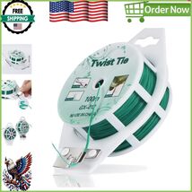 All-In-One 328ft Twist Ties with Cutter for Garden Support &amp; Cable Manag... - $227.55 MXN