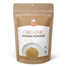 Organic Ground Ginger Powder (8 OZ) Pure and Raw Ginger Powder for Bever... - $8.89