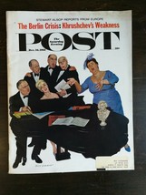 Saturday Evening Post December 16, 1961 - Dick Sargent Cover- Khrushchev - Ads - £5.32 GBP