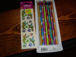 Disney Tinkerbell set of pencils and stickers - £4.69 GBP