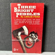Three Bright Pebbles by Leslie Ford Paperback Book 1938 Popular Library - $351.74 MXN