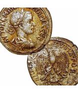 GORDIAN III, Eagle,Crescent moon, Aries/Ram. Large Roman Empire Coin Ant... - $371.47 CAD