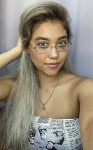 New Light Silhouette SPX97S6071 51mm Clear Red Women&#39;s Eyeglasses Frame - $32.99