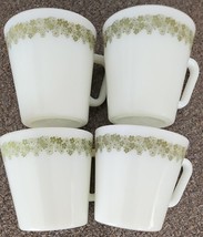 PYREX ~ USA ~ Set of Four (4) ~ SPRING BLOSSOM ~ Corelle ~ Coffee Cups/M... - $50.00