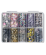 INSTANT FOIL Abstraction, Animal Print 10 Rolls Case - $30.32 CAD