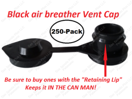 250-pk-AIR-BREATHER-VENT-CAPS-FIX-YOUR-GAS-CAN-GLUG-Blitz-Wedco-Scepter-... - £68.56 GBP