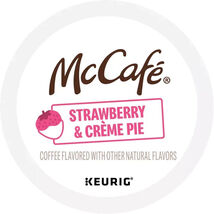 MCCAFE STRAWBERRY AND CREME PIE LIGHT ROAST COFFEE KCUPS 10CT - $15.92