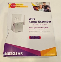 NetGear EX3700 WiFi Range Extender Internet Booster Amplifier AC750 Wall In - £32.85 GBP