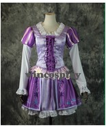 Princess Rapunzel Cosplay Costume Custom-made Rapunzel short cosplay dress - $116.93 CAD