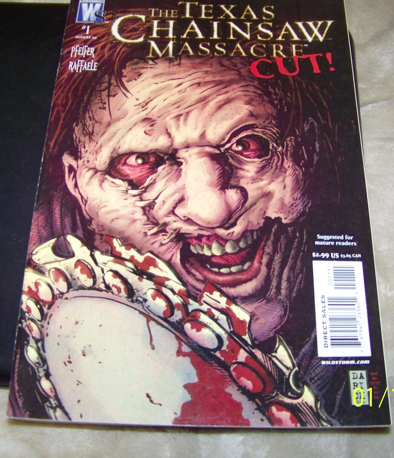 Primary image for the texas chainsaw massacare cut/ late 1990's/ wildstorm comics}