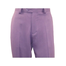 Men 2pc Walking Leisure Suit Short Sleeves DREAMS Checker 282-19 Lavender image 8