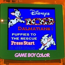 102 Dalmatians: Puppies to the Rescue Nintendo Game Boy Color Disney Authentic - £7.39 GBP