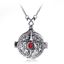 The Mortal Instruments Openable Locket Rune Pendant Necklace - $15.00