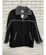 Arizona jean ￼co Women’s Jacket Winter Coat Size L/Grande Black ￼ Furry ... - £38.55 GBP