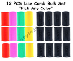 12 Pcs Wholesale Bulk Lice Nit Comb Peine Lendrera Para Piojos Y Liendres - £6.71 GBP