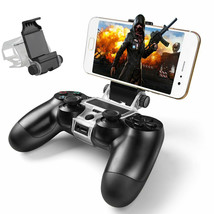 Adjustable Cell Phone Clip Mount Holder Bracket for PS4 Game Controller Joystick - £11.77 GBP