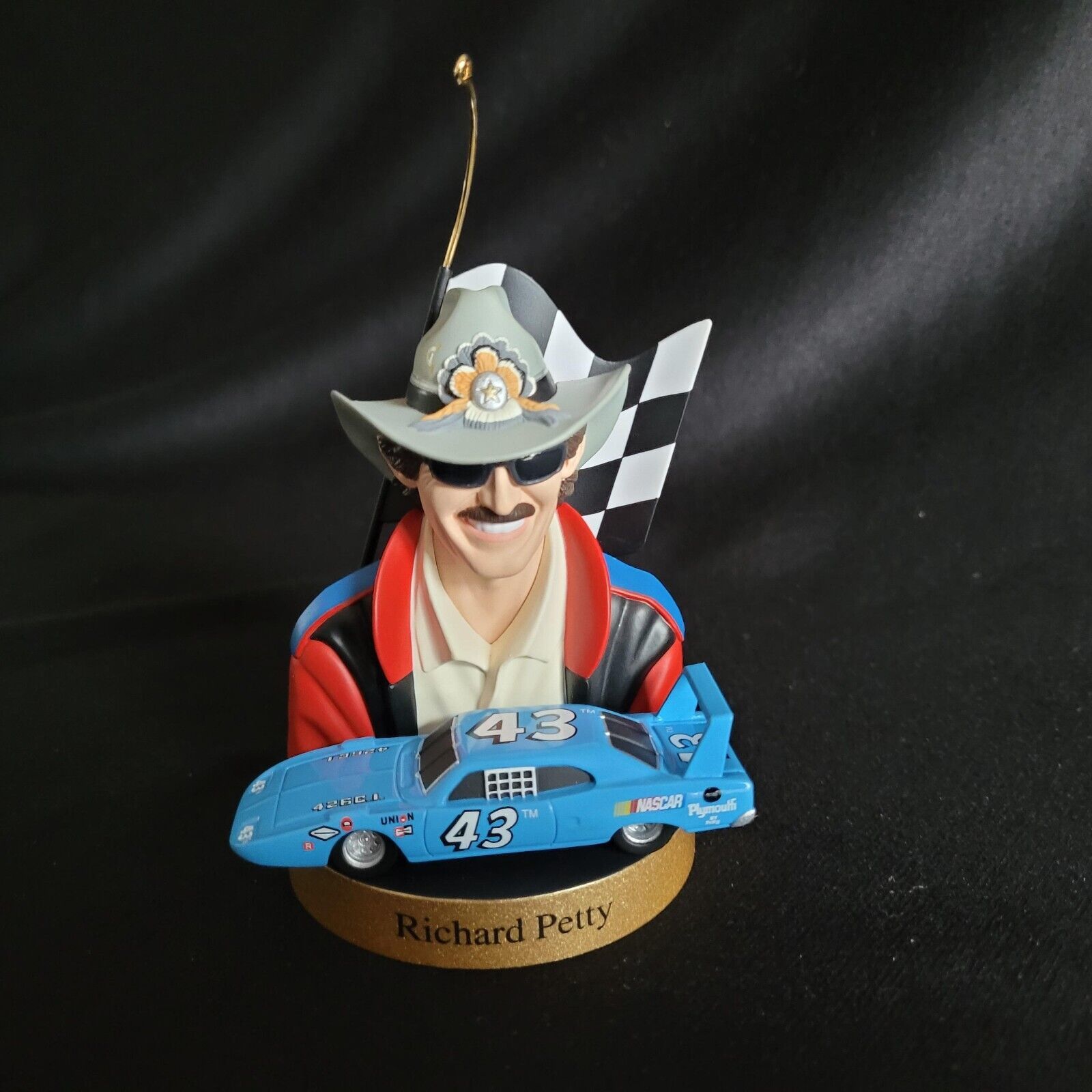 VTG Hallmark &#39;Richard Petty&#39; 2nd In Series Dated 1998 Christmas Ornament... - $2.47