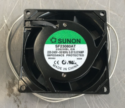 Sunon SF23080AT-2082HBL.GN Axial Ball Bearing 230v 80x25k L 30.5m3/h 30d... - $9.99