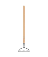 47 In. L Wood Handle 14-Tines Garden Bow Rake - $397.05 MXN
