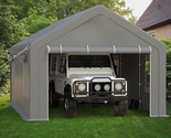 Heavy Duty 10X20Ft, Upgraded Portable With 2 Roll-Up Doors+4 Ventilated ... - $501.99